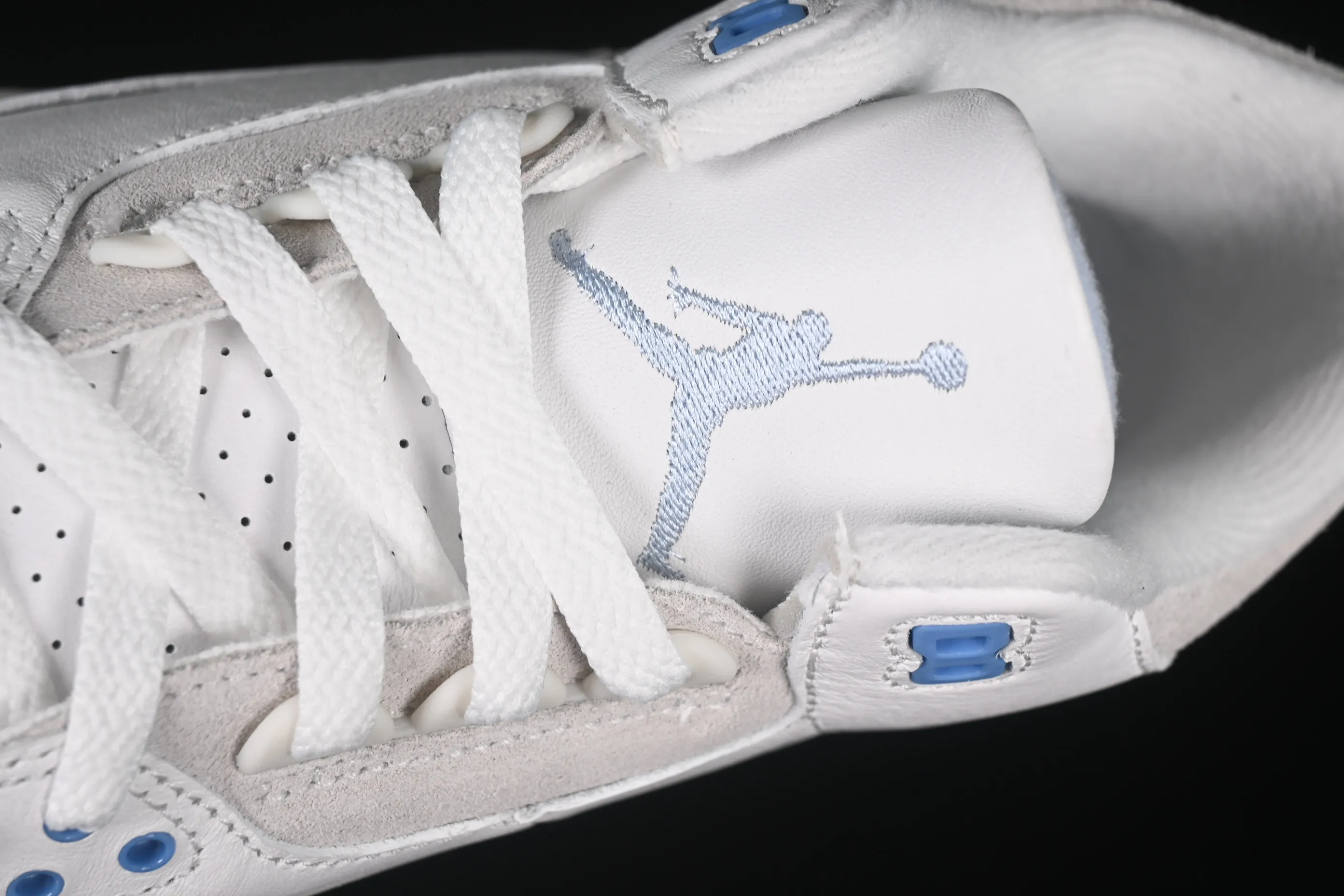 All Categories Air Jordan Jordan Series Basketball Shoes Air Jordan 3 Foreign Trade Version Air Jordan 3 Retro "Lucky Shorts" AJ3 Joe 3 Lucky Shorts North Carolina Blue CT8532-101